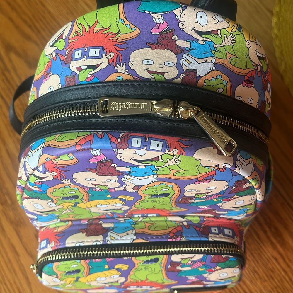NWT Rugrats loungefly mini backpack - Picture 2 of 3